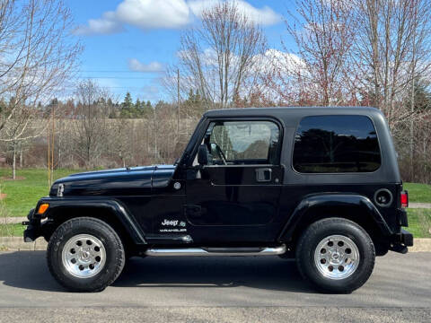 2006 Jeep Wrangler for sale at CLEAR CHOICE AUTOMOTIVE in Milwaukie OR