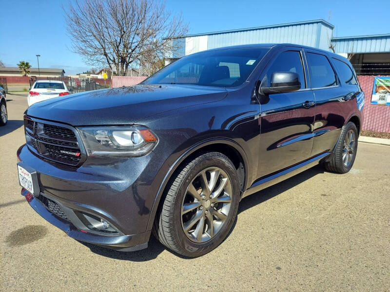 2015 Dodge Durango for sale at Credit World Auto Sales in Fresno CA