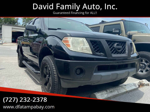 2010 Nissan Frontier for sale at David Family Auto, Inc. in New Port Richey FL