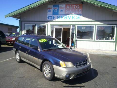 2003 Subaru Outback for sale at 777 Auto Sales and Service in Tacoma WA