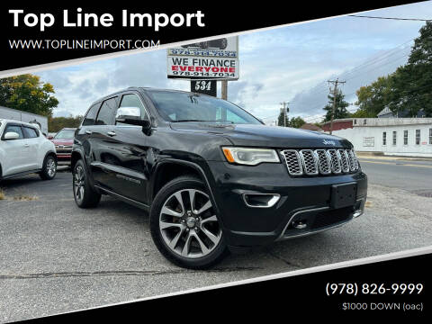2017 Jeep Grand Cherokee for sale at Top Line Import in Haverhill MA