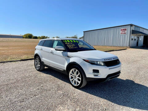 2012 Land Rover Range Rover Evoque for sale at Waco Autos in Lorena TX