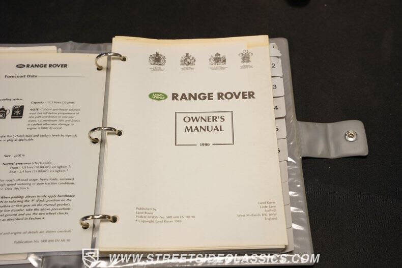 1990 Land Rover Range Rover