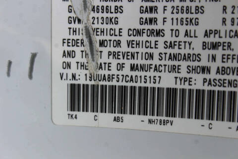 2012 Acura TL w/Tech