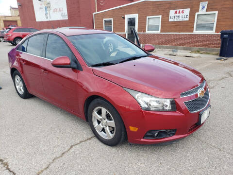 2012 Chevrolet Cruze for sale at MAG Autos LLC in Oklahoma City OK