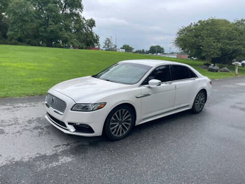 2017 Lincoln Continental for sale at Five Plus Autohaus, LLC in Emigsville PA