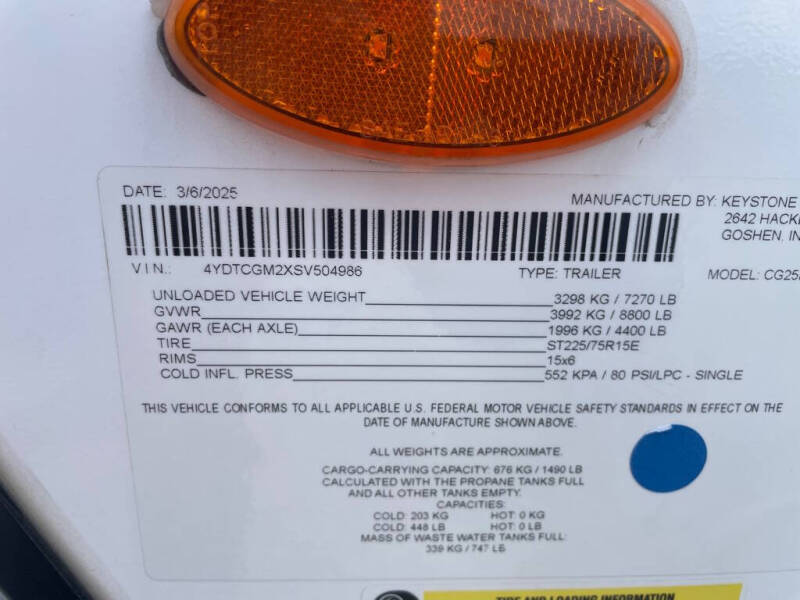 2025 Keystone RV Cougar