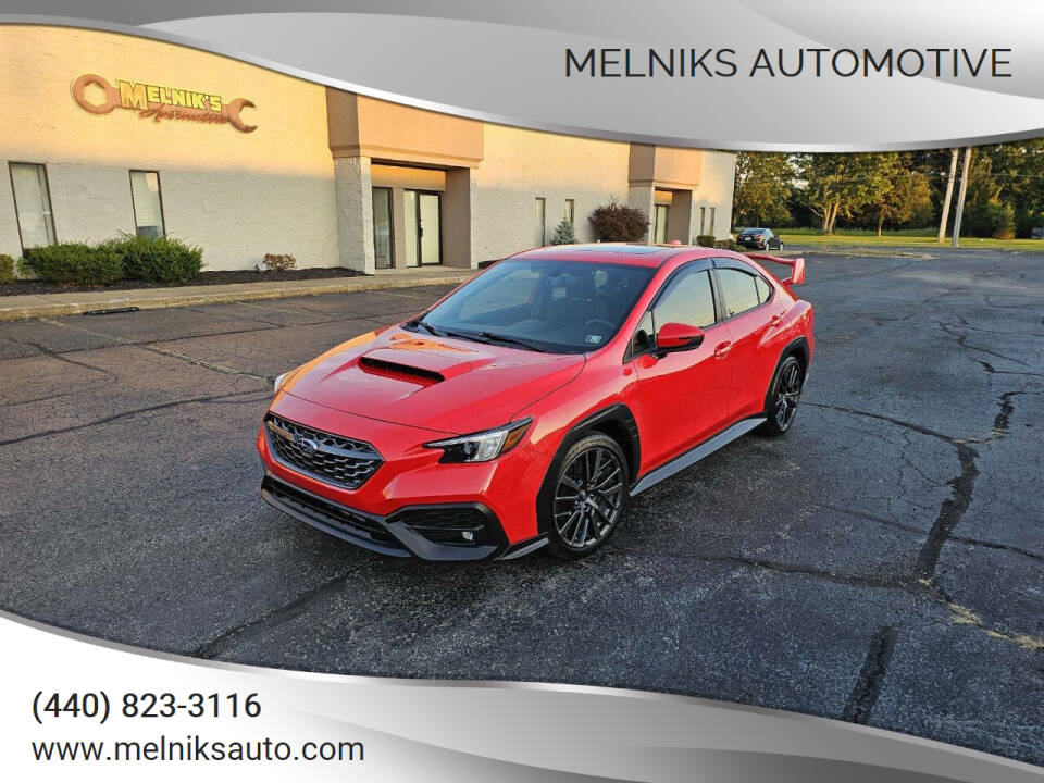 2022 Subaru WRX for sale at Melniks Automotive in Berea, OH