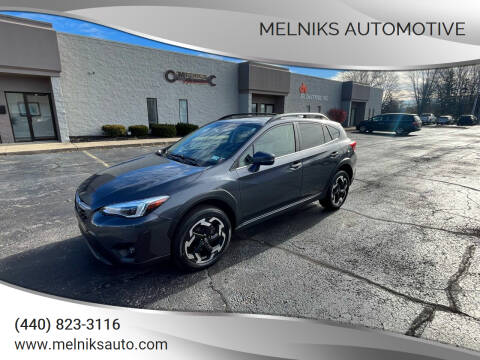 2022 Subaru Crosstrek for sale at Melniks Automotive in Berea OH