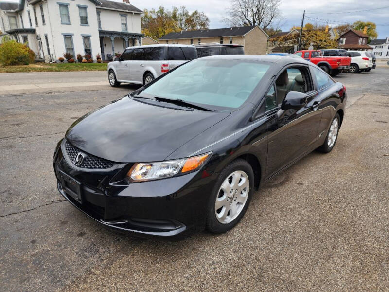 2012 Honda Civic for sale at ELLENBURG MOTORS LLC in Franklin OH