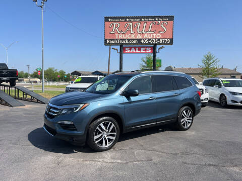 2016 Honda Pilot for sale at RAUL'S TRUCK & AUTO SALES, INC in Oklahoma City OK