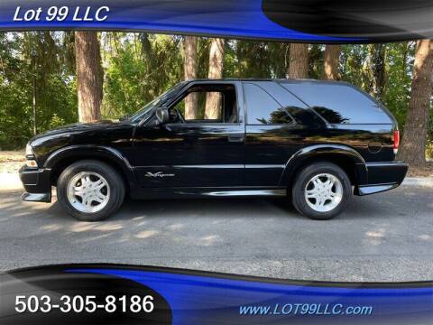 2001 Chevrolet Blazer for sale at LOT 99 LLC in Milwaukie OR