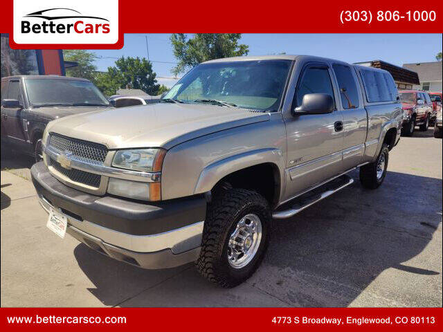 2003 Chevrolet Silverado 2500HD for sale at Better Cars in Englewood CO