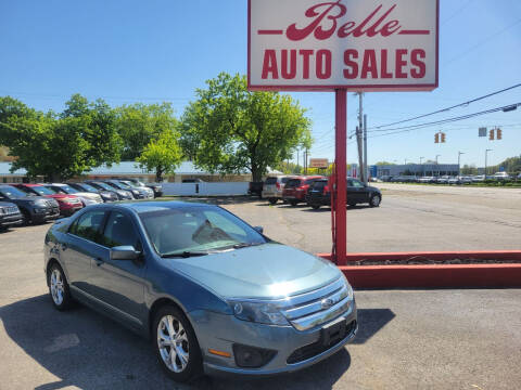 2012 Ford Fusion for sale at Belle Auto Sales in Elkhart IN