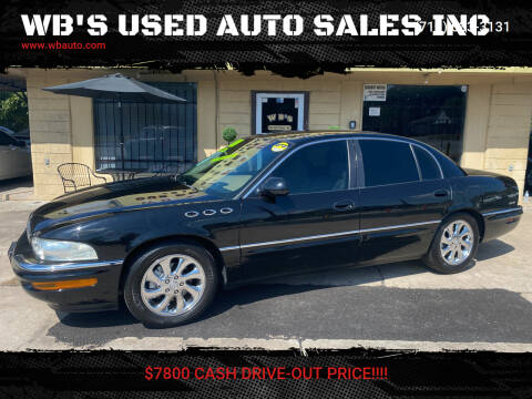 2004 Buick Park Avenue for sale at WB'S USED AUTO SALES INC in Houston TX