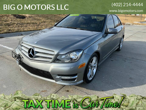2013 Mercedes-Benz C-Class for sale at BIG O MOTORS LLC in Omaha NE