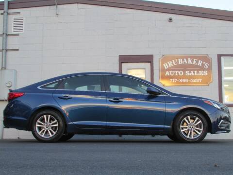 2015 Hyundai Sonata for sale at Brubakers Auto Sales in Myerstown PA