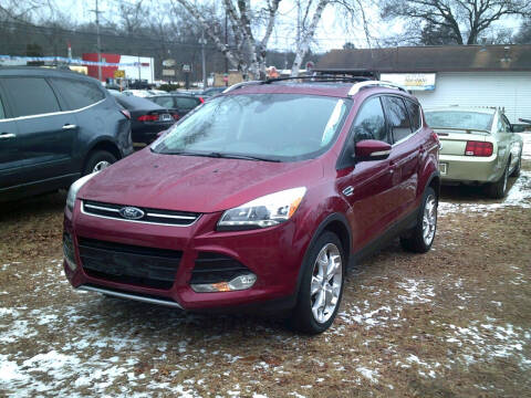 2013 Ford Escape for sale at LAKESIDE MOTORS LLC in Houghton Lake MI