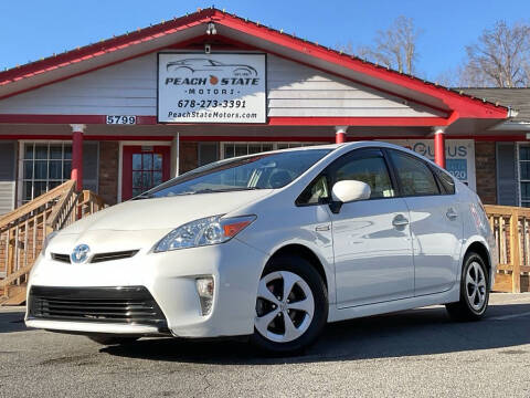 2012 Toyota Prius for sale at Peach State Motors Inc in Acworth GA