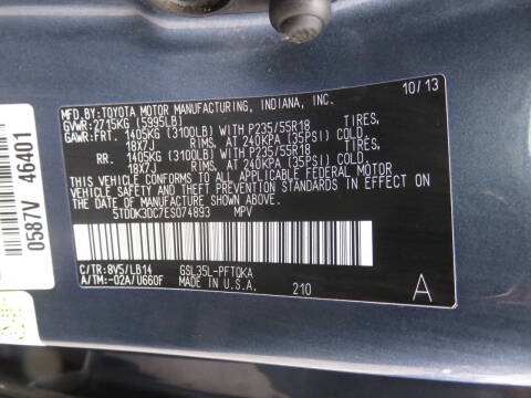 2014 Toyota Sienna XLE 7-Passenger