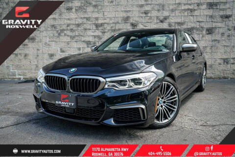2019 BMW 5 Series for sale at Gravity Autos Roswell in Roswell GA
