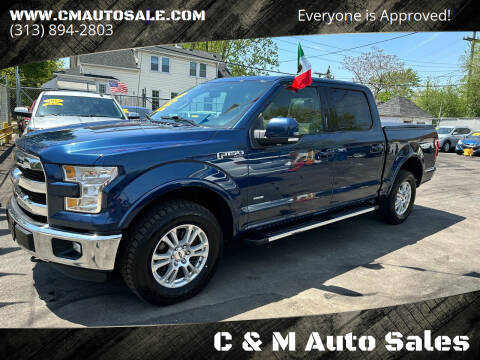 2015 Ford F-150 for sale at C & M Auto Sales in Detroit MI