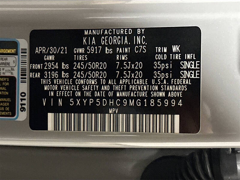 2021 Kia Telluride SX