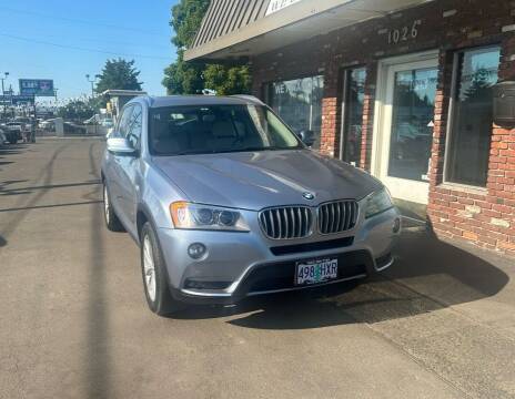 2013 BMW X3 for sale at M&M Auto Sales in Portland OR