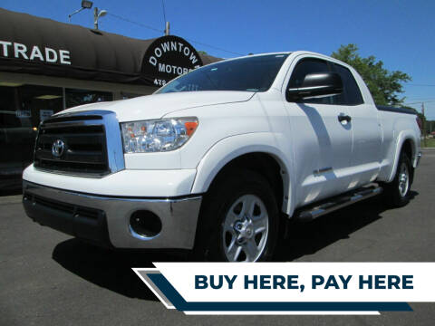 2011 Toyota Tundra for sale at DOWNTOWN MOTORS in Macon GA