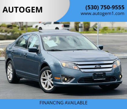 2012 Ford Fusion for sale at AUTOGEM in Davis CA