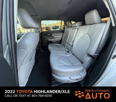 2022 Toyota Highlander XLE