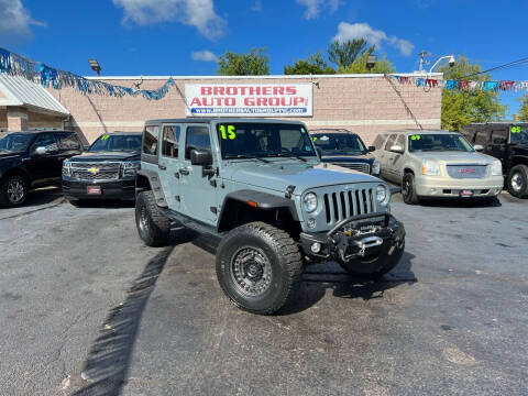 2015 Jeep Wrangler Unlimited for sale at Brothers Auto Group in Youngstown OH