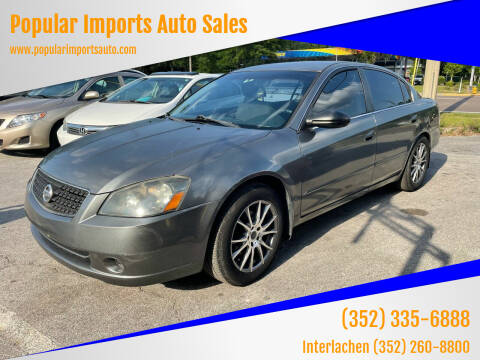 2006 Nissan Altima for sale at Popular Imports Auto Sales - Popular Imports-InterLachen in Interlachehen FL