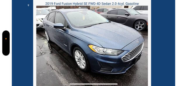 2019 Ford Fusion Hybrid SE photo 5