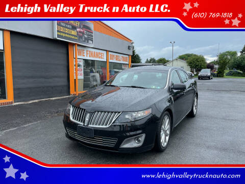 2012 Lincoln MKS for sale at Lehigh Valley Truck n Auto LLC. in Schnecksville PA