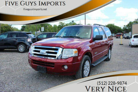 2008 Ford Expedition EL for sale at Five Guys Imports in Austin TX