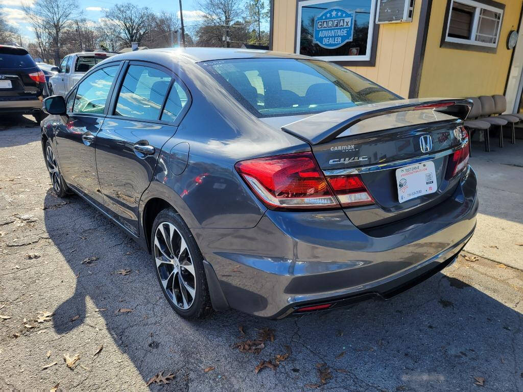 2013 Honda Civic for sale at DAGO'S AUTO SALES LLC in Dalton, GA