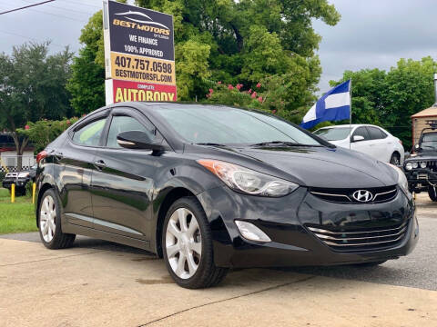 2013 Hyundai Elantra for sale at BEST MOTORS OF FLORIDA in Orlando FL