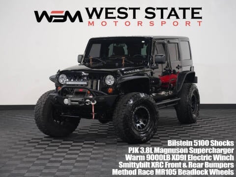 2011 Jeep Wrangler Unlimited for sale at WEST STATE MOTORSPORT in Federal Way WA