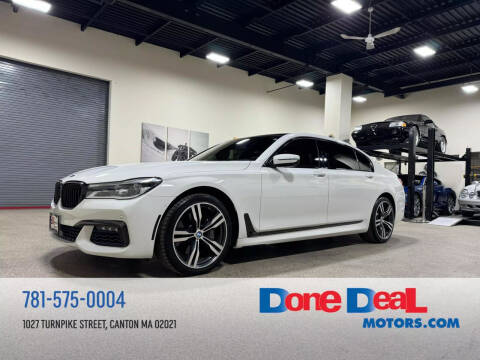 2016 BMW 7 Series for sale at DONE DEAL MOTORS in Canton MA