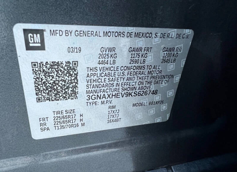 2019 Chevrolet Equinox LS