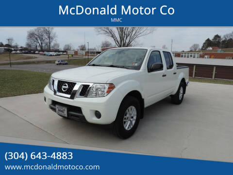 2019 Nissan Frontier for sale at McDonald Motor Co in Harrisville WV