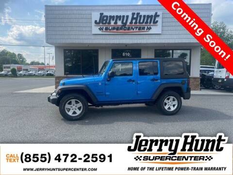 2015 Jeep Wrangler Unlimited for sale at Jerry Hunt Supercenter in Lexington NC