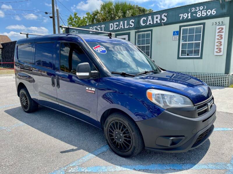 2016 RAM ProMaster City Cargo for sale at Best Deals Cars Inc in Fort Myers FL
