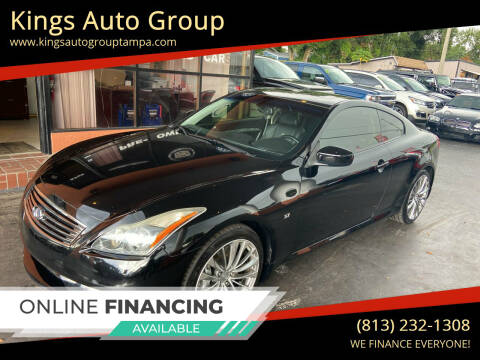 2014 Infiniti Q60 Coupe for sale at Kings Auto Group in Tampa FL