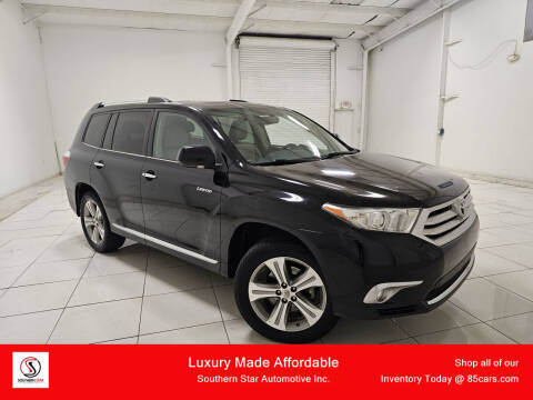 2012 Toyota Highlander for sale at Southern Star Automotive, Inc. in Duluth GA