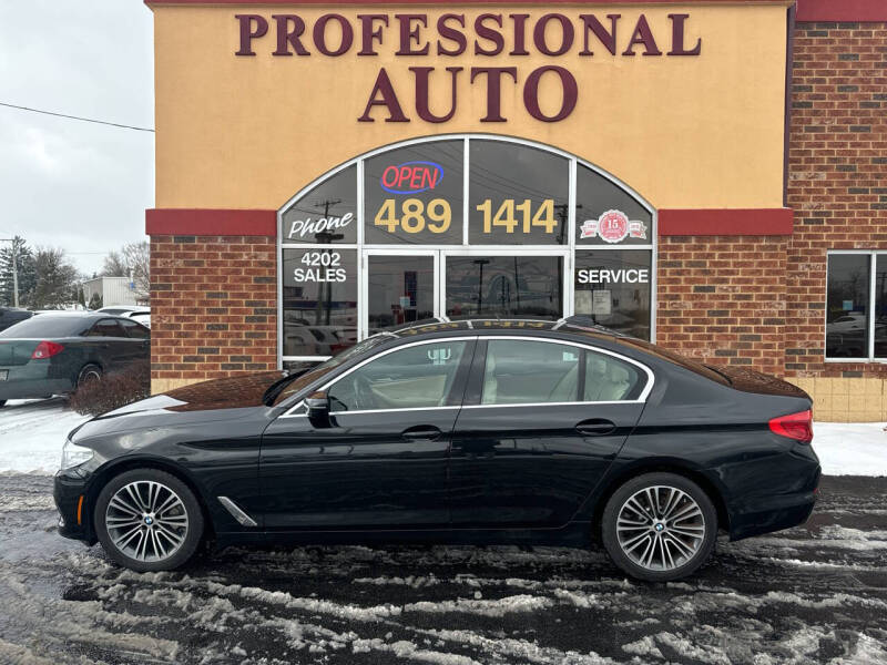 2019 BMW 5 Series for sale at Professional Auto Sales & Service in Fort Wayne IN