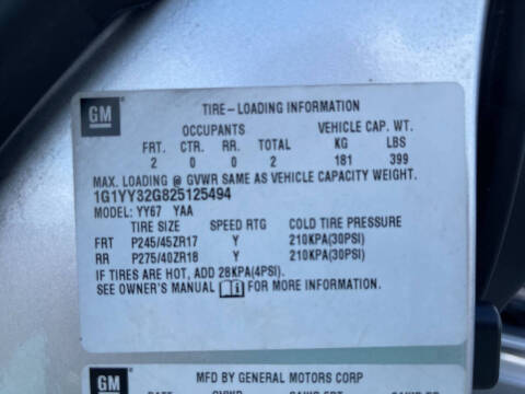 2002 Chevrolet Corvette