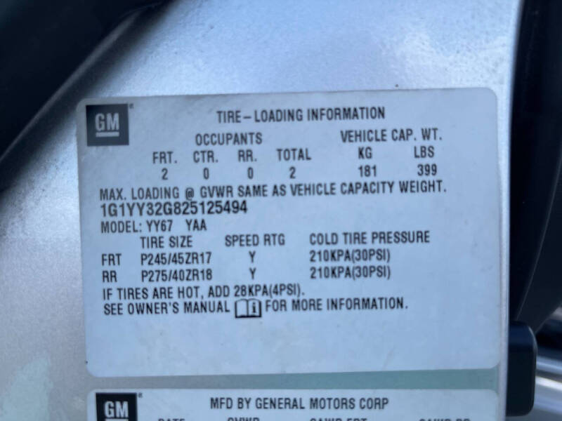 2002 Chevrolet Corvette