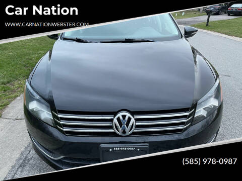 2013 Volkswagen Passat for sale at Car Nation in Webster NY